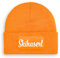Skihaserl - Beanie | Strickmütze | Wollmütze | Beanie mit Druck | lustige Sprüche | Apres-Ski | Winter | Orange
