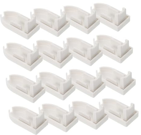HIAKDOFT 20 Stück Kunststoff Jalousienstangenstopfen Rollostangenendstopfen Reparaturzubehör Stabiles Ersatzteil Für Jalousien Montage Und Austausch