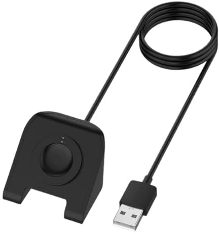 LABRIMP Charger Stand Smartwatch Charger Replacement Compatible Fossil Gen 4 Gen 5, Black Charging Adapter Holder for Fossil Smartwatch Uk Use