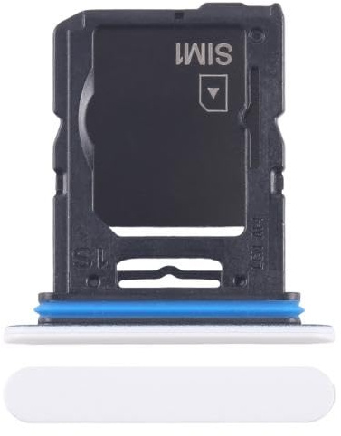 Générique Für Sony Xperia 10 V SIM + Micro SD Schublade Halterung SIM-Karte Weiß