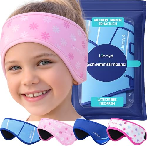 Limmys Swimming Headband for Kids and Adults – Non-Slip Neoprene Ear Band