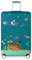 Metyou Reise Suitcase Protector Reißverschluss Koffer Abdeckung Waschbar Drucken Gepäck Abdeckung 18-32 Zoll (Sky Blue, XL(for29-32 inch Luggage))