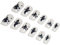 12 Halloween Themed Fake Nails with Glue (HN8)