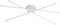 Trio Leuchten LED Deckenleuchte Tiriac 671610331, Metall, Weiß matt, Acryl weiß, 3 x 8.5 Watt, Switch Dimmer
