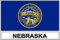 Akachafactory Sticker Aufkleber Flaggen Flagge Fahne Nebraska NE