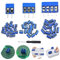 DAOKI 60PCS Screw Terminal Block Connector PCB Mount KF301 2/3/4 PIN Pitch 5mm for Breadboard PCB Board with Phillips Screwdriver