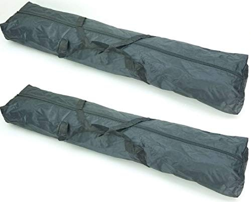 2 Stück Transporttasche für je 2 Stative bis 101 cm Länge - Tragetasche Tasche Lautsprecherstativ-Tasche