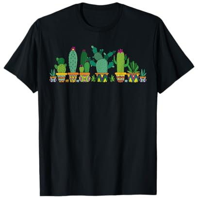 Cactus Colección de Cactus Plantas cactus Camiseta