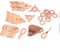48pcs Stud Kit Soudure Accessoires Anneaux Droite Twisted Débosselage Crochet Rondelle Étoile Ronde Pad Uni Spotter Starter Kit