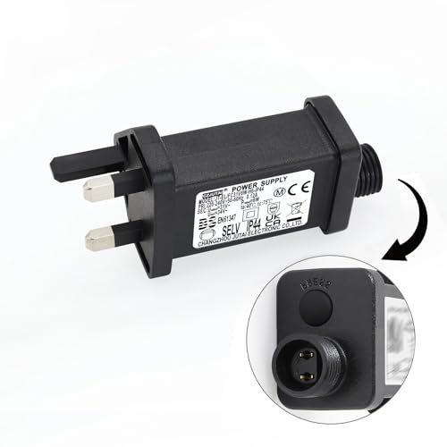 CubePlug String Lights Power Adapter for CZJUTAI JT-EL/FC31V6W /4.5W /3.6W-IP20, Multi Function Control Box, For Christmas Lighting(Fully Compatible also to 32V and 29V Lights) [W560]