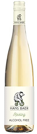 Hans Baer Riesling - Alkoholfreier Weißwein aus Deutschland (1 x 0,75 L)