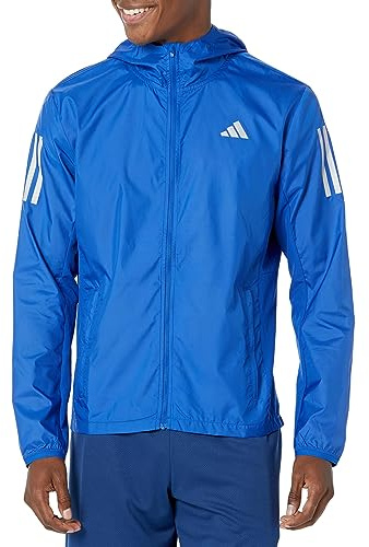 adidas Men's Own The Run Jacket, Team Royal Blue, M