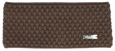 Eisglut Stirnband Minal Merino Made in Germany, Walnut, one Size