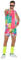 WILBERS & WILBERS 5931-M Aerobic-Fitness-Outfit, Herren, Mehrfarbig, M