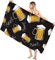 SUBURU Bier Strandtuch Groß 100x200 cm, Weich Schnell Trocknen Microfaser Handtücher, 3D Strandhandtuch Bier Badetuch Strandlaken Handtuch, Herren Frauen Badetücher