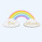 Baby-Meilensteine, Baby-Wachstumsrekord-Fotografie-Requisiten, Regenbogen-Meilensteine, Baby-Meilensteine aus Holz zur Erinnerung an das erste Jahr des Babys