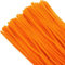 TOAOB Pfeifenreiniger Orange zum Basteln 100 Stück Chenilledraht Pfeifenputzer Lang 30 cm X 6mm Pipe Cleaner Basteln für DIY Handwerksprojekte