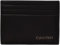 Calvin Klein Herren Geldbeutel Smooth Cardholder aus Leder, Schwarz (Ck Black), Einheitsgröße