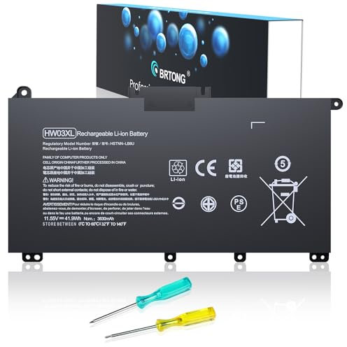 L97300-005 L96887-421 HW03XL Batteria per laptop compatibile con HP Pavilion 17-CN 17-CP 15-EH 15-EG 15-eg0000 15-eh000 17-cn0000 17-cp0000 L96888 7-1D1 HSTNN-OB2A HSTNN-LB8U HSTNN-IB90