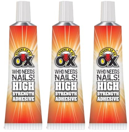 SDMAX High Strength Adhesive Glue, Superior Strength, Nail-Free Solution, Easy-To-Use, Strong And Durable, Suitable For Brick, Concrete, Metal, Plaster, Wood (3PCS)