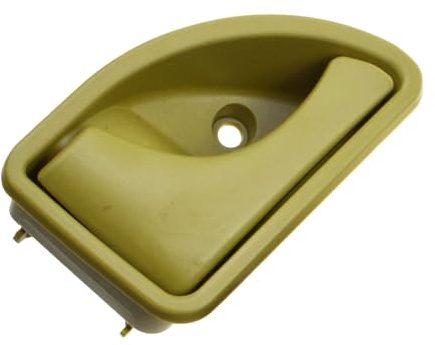 Poignée de porte intérieure gauche gauche 1 pièce pour Renault Kangoo 1997-2007 Twingo 1993-2007 8200259376 8200289434 8200247802 (paire vert olivier) (vert olive gauche)