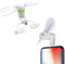 Comioke 2PCSVentilateur pour Téléphone Portable, Mini Ventilateurs de Téléphone,Mini Universel,3 En 1 Silencieux Portable Tablette
