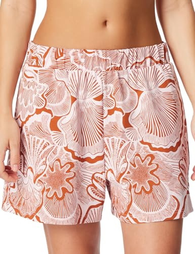 Schiesser Damen Schlafhose Kurz Baumwolle Stretch Single-jersey-qualität - Mix + Relax Pyjamaunterteil