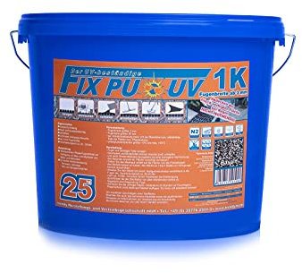 1K PU Pflasterfugenmörtel, UV-stabil, für leichte Verkehrsbelastung - 25 kg (natur) – NEUHEIT: wassertolerante Rezeptur