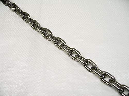 Stainless Steel Short Link Chain (1.5MM - 26MM Marine Anchor Grade 316 DIN766) (5MM)