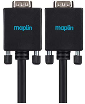 Maplin Premium VGA D-Sub Male to VGA D-Sub Male Monitor Cable