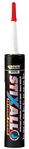 3 X Everbuild STIXWE Stixall Extreme Power Adhesive, White, 290 ml