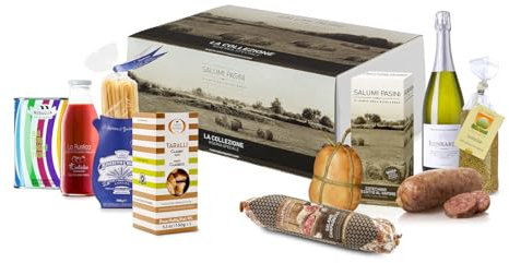 Gourmetkorb Degustazioni d'Italia Salumi Pasini® | Geschenkbox mit typisch italienischen Produkten | Perfekt für besondere Anlässe