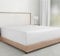 California Design Den Nur Spannbettlaken für Super-Kingsize-Betten – weiche Bettlaken aus 100 % Baumwolle, Satin, tiefe Tasche mit elastischem Gummizug (Super-King-Size-Bett, Weiß)