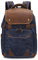 Digital Camera Backpack Large Capacity, Vintage Crazy Horse Leather Camera Backpack for Men Women Photography Bag DSLR SLR Camera Bag with 15 Inch Laptop Compartment Anti-shock SLR/DSLR Camera Rucksac