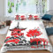 NYSMGS Tokyo, Japan Bettwäsche 135x200 3D Motiv Aquarell Bettbezug Mit Reißverschluss Sommer Weiche Mikrofaser Bettwäsche-Set Bettbezüge Mit 2 Kissenbezug 80x80 cm Für Kinder Junge Mädchen