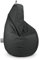 Happers Sitzsack XXL Modell Birne aus mattem Naylim Grau. Outdoor und Indoor