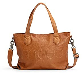 muud Laura mini Umhängetasche mit abnehmbarer Geldbörse Whisky