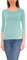 Alkato Damen Shirt 3/4 Arm mit Rundhals, Farbe: Mineralgrün, Größe: 3XL