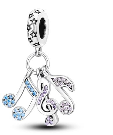 Musikliebhaber Charms Fit Pandora, 925 Sterling Silber Emaille Armband Perlen baumeln, Musikinstrumente, Kassetten, Vintage-Spieler, Geschenk für Frauen