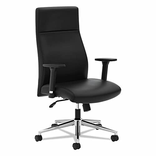 Office Chair Executive High-Back Chair Black Leather Desk Chair Gaming Chair