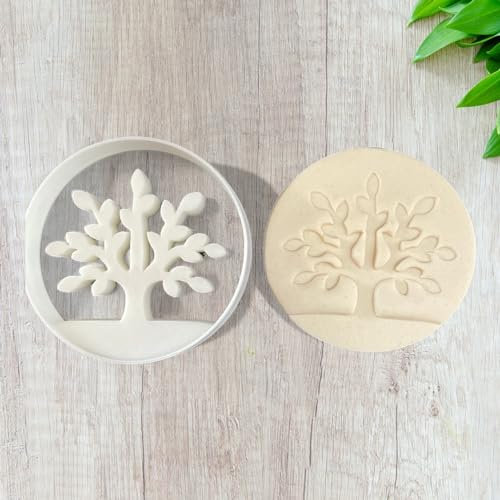 Tree of life cookie cutter for making shortbread biscuit, handmade pastry - ELACE