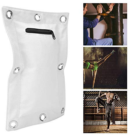 Wing Chun - Saco de vacío montado en alquitrán con Cremallera para Artes Marciales, Muay Thai, Kung Fu Makiwara (S)