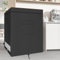 HEBEOT Chest Freezer Cover Outdoor Waterproof Chest Freezer Cover Fridge Freezer Protector Chest Freezer Dust Cover With Adjustable Buckles 71.12 X 58.42 X 86.36 Cm