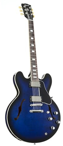 ES-335 Figured Deep Ocean Burst - Halbakustik Gitarre