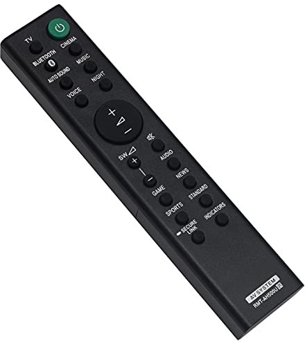 ALLIMITY RMT-AH500U Reemplazo de Mandos a Distancia por Sony Soundbar AV System SA-WS350 SAWS350 SA-S350 SAS350 SA-WSD35 SAWSD35 SA-SD35 SASD35 HT-S350 HTS350 HT-SD35 HTSD35 RMTAH500U