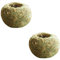 YARNOW 2 Piezas de Macetas de Musgo Verde Kokedama Maceta de Plantas Suculentas Artificiales Macetas de Sphagnum Macetas Decorativas para Decoraciones de Mesa Caseras