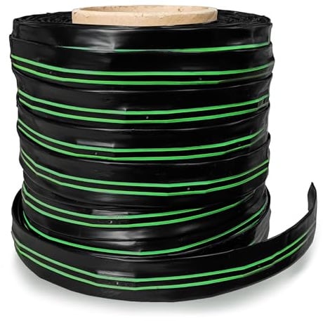 ESTO Manichetta Agricola Gocciolante Passo 20 30 40, Tubo irrigazione a Goccia, Tubo Flessibile Orto Gocciolatore (Passo 20, 2000 Metri)