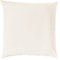 Decoper ® Mako-Satin Kissenbezug aus 100% Baumwolle | Atmungsaktiv & kuschelig weich | Farbe Champagner Creme Weiß | 1 teilig - 40 x 40 cm