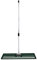 Rasenrakel 100cm x 32cm Levelingrake Rasen Rake Rakel zum Sanden Stahl Grün Flächenebener Verzinkter Stahl 1,2 – 1,9m Verlängerbarer Griff Golf Garten Werkzeug Gras Erde Kunstrasen Kompost Kopfdüngung