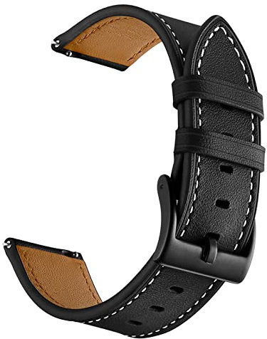 Cinturino in Pelle per Huawei Watch GT 3 Pro, GT 3 46mm, GT 2 46mm, GT2 Pro/GT2e, GT Fashion, Sport, Active, Elegant, Classic - 22mm